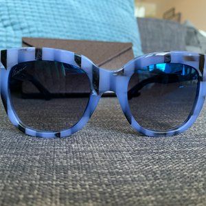 GUCCI GG 3756/F/S Blue Black Sunglasses and Case
